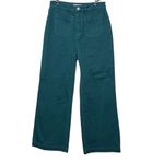 Rolla’s Sailor Pants Women’s 28 Forest Green High Rise Wide Leg Stretch Retro Photo 1