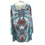 Modcloth Pink Owl floral paisley tunic dress NEW Photo 1