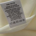 STAUD NWT $450 Giuseppe draped crepe halterneck maxi dress gown XS Yellow Photo 9