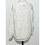 Old Navy Women's Long Sleeve Crew Neck Pullover Sweater White Size Large Photo 5