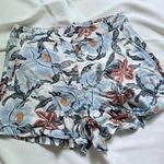 Old Navy  High Waist Blue and Brown Shorts Photo 0