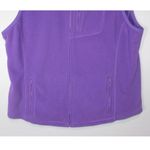 Orvis  Passport Purple Fleece Vest Size Large Photo 3