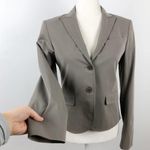 Theory Tailored fitted 2 Button Front Blazer Sz 6 Photo 2
