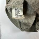 Tempo Paris Women's Knit Sweater Italian Wool Blend Lace Back Olive Green Photo 3