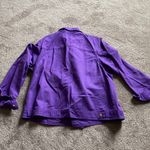 Jessica London  Purple Denim Skirt & Jacket Set SIZE 20/12 Photo 2