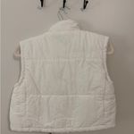 Thread & Supply white Cream Puffer Vest Size XS Photo 1