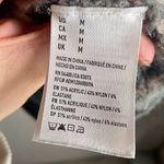 American Eagle  Size Medium Mock Neck Sweater Netural Chunky Striped Photo 3