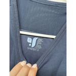 Shebird Size 2 Tank Top Womens Blue Built In Bra Freedom Racerback Athletic Photo 1