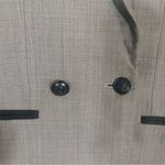 The Kooples Tan and Black Blazer Structured Tailored Design Ladies Size 38 US 6 Photo 3