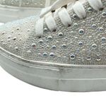 Betsey Johnson Sidny Pearl Sneakers Lace Up White 6.5 Photo 6