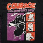 Ripple Junction Courage the Cowardly Dog Emotes Cartoon Network T-Shirt M Photo 1