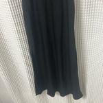 Topshop  Black Satin Midi Dress Photo 7