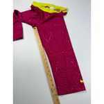 Nike  Pro Capri Leggings Athletic Training Fitness Pink Yellow Size M‎ Photo 1