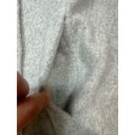 Eileen Fisher  High Collar One Button Lambs Wool Cashmere Jacket Size Medium Gray Photo 10