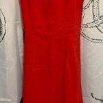 EXPRESS red dress with slits Photo 2