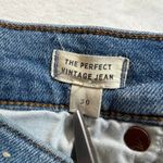 Madewell High Rise The Perfect Vintage Jeans Size 30 Distressed Casual Preppy Photo 7