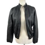 Lucky Brand Ana 100% Lamb Leather Jacket Moto Full Zip Womens Size XS Bomber Photo 1
