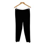 St. John Black Pants Straight Leg Dress Slacks Trousers Slits Spring 2010 Size 6 Photo 2