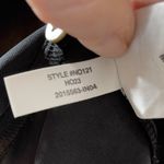 Madewell Shift Mini Dress Black White Long Sleeve Cupro Casual Preppy Minimal S Photo 7