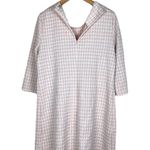 Houndstooth Tyler Boe Women’s Size XL Pink  A-Line Dress Pockets Easter Spring Photo 10