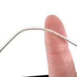 Vintage Silhouette Unisex Prescription Lenses Optical Eyeglasses‎ Silver Eyewear Silver Photo 8