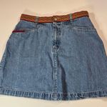 No Excuses Denim Mini Skirt Photo 0