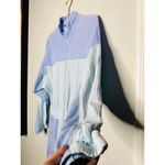 PARADISED Blue 100% Cotton Long Sleeve Tracksuit Kelsey Jumpsuit Size Medium Photo 6