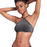 Wild Fable  Swimsuit Women's Size XS Black Metallic 2 Piece Bikini Swimwear Photo 2