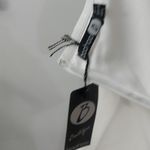 Boohoo Bandeau Woven Belted Midi Ivory Sheath Dress 6 Party Coquette Girl NEW Photo 6