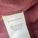 Jakett New York Josey Leather Moto Jacket Lilac Purple Size XS Photo 9