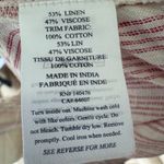 Faherty Sleeveless Linen Blend Dress Striped Casual Striped Pattern Coastal Photo 7