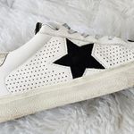 Vintage Havana Gadol Perforated Leather Sneaker Size 8 White Photo 5
