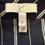 Joie  Lundyn Striped Wrap Assymetric Midi Skirt Size 8 Photo 7