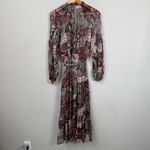 Veronica Beard Isra Multi-Print Silk Maxi Dress Women's 0 Paisley Tie Waist NWOT Photo 13