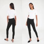 Cuyana • Ponte Legging Pant cropped ankle slim pull-on elastic waist black Photo 10