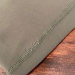 Senita Athletics Army Green Criss Cross Crop Leggings Size Small Cropped EUC Photo 7