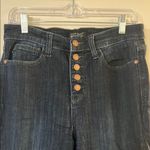 Judy Blue  Skinny Dark Blue Jeans with Contrasting Stitching Photo 1