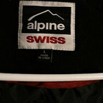 Alpine Swiss Mens Large Wool Blend Black Open Bottom Jacket JD Bomber Zipper Coat Photo 4