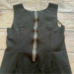 Boston Proper  Black Lace Overlay‎ Cocktail Midi Dress Womens Medium Whimsigoth Photo 5