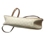 Gucci  Vintage Cream Tan Leather Logo Crossbody Bag Photo 10