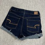 American Eagle  Outfitters Women's Dark Blue Denim Shorts Photo 6