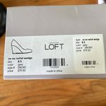 Loft  Women’s Rachael Wedge Shoe Grey Leopard size 8.5 Photo 4