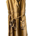 Moon River  Anthropologie‎ Women’s Cargo Dress Size Small Utility Office Party Photo 0