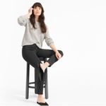 Everlane  Black Ponte Side Zip Dress Pants Size 00 Photo 2