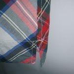 J.Crew  2 Red Green Diagonal Plaid Tunic Top Photo 2