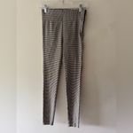 ZARA Women's Houndstooth Stretch Ankle Pants Photo 1