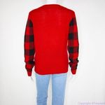 No Boundaries  Christmas Ugly sequins‎ Sweater, On the naughty list, women size L Photo 5