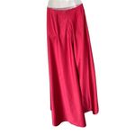 Lillie Ruben Women's Maxi Skirt Size 2 Red Satin Formal Photo 1