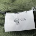 VTG Barbies Long Sleeve Button Up Tunic Top Military Green Women’s S/M Minidress Photo 11