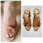 Loeffler Randall Reed Pleated Twist Heels Size 10.5 Photo 1